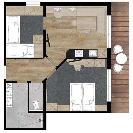 Апартаменты Haus Kreidl